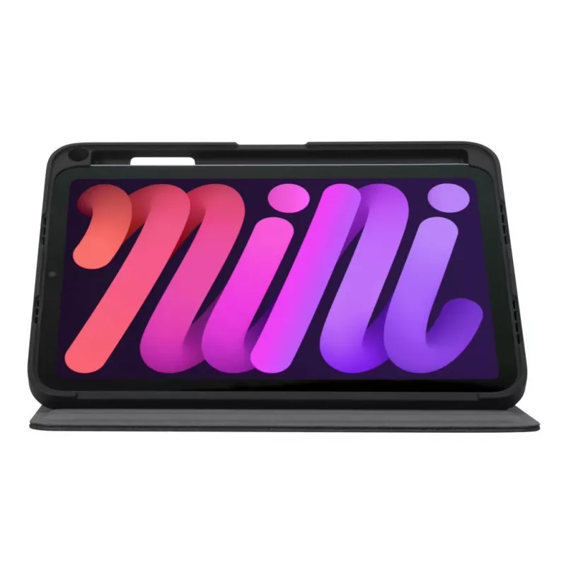 Targus Click-In THZ912GL flipcase voor Apple iPad mini (6e generatie), 8,3 inch (21,1 cm), zwart