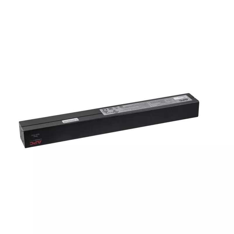 APC RACK PDU BASIC 1 U 16A 230V stroomverdeleenheid (PDU) 12 AC-uitgangen 0U/1U zwart