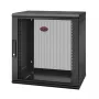 APC NetShelter WX AR112SH4 - 12U, 19 inch patchkast, wandmontage, voorgemonteerd, 400 mm diep