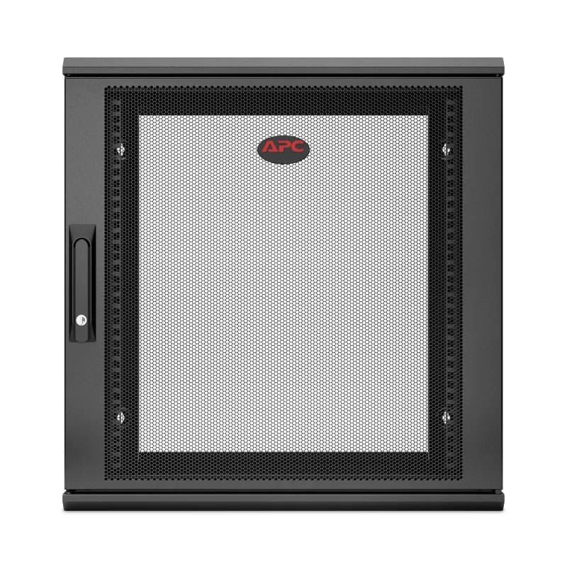 APC NetShelter WX AR112SH4 - 12U, 19 inch patchkast, wandmontage, voorgemonteerd, 400 mm diep