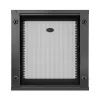 APC NetShelter WX AR112SH4 - 12U, 19 inch patchkast, wandmontage, voorgemonteerd, 400 mm diep