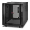 APC NetShelter SX, serverrack-behuizing, 12U, zwart, 658H x 600B x 900T mm