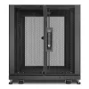 APC NetShelter SX, serverrack-behuizing, 12U, zwart, 658H x 600B x 900T mm