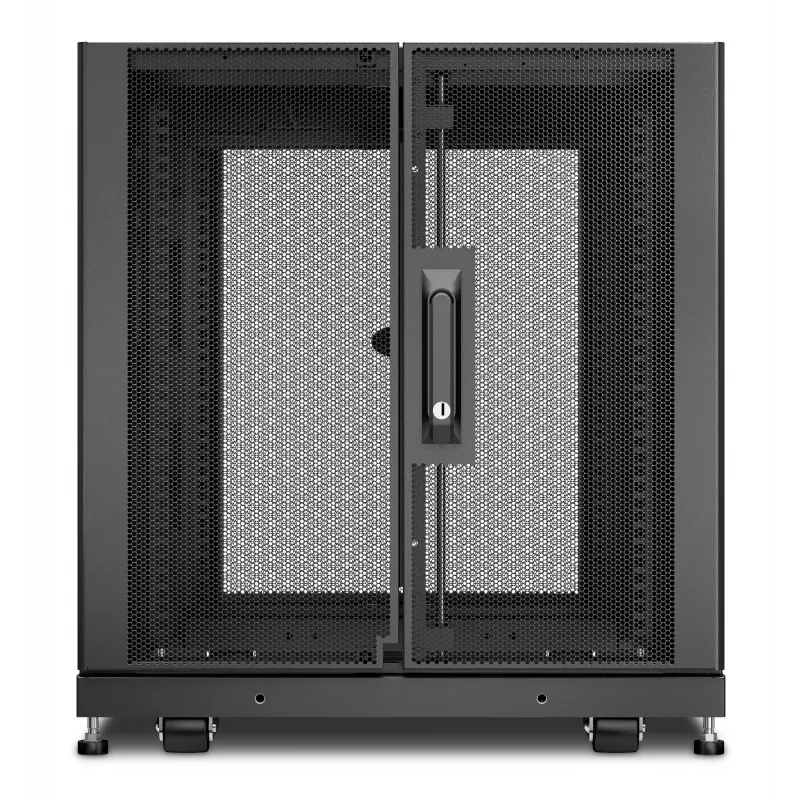 APC NetShelter SX, serverrack-behuizing, 12U, zwart, 658H x 600B x 900T mm