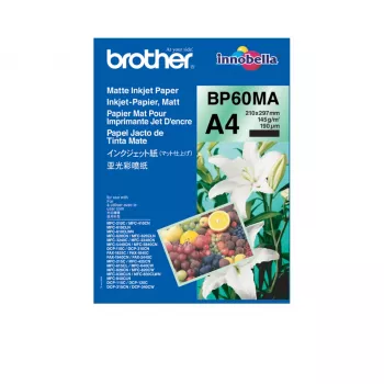 Brother BP-60MA printerpapier A4 (210x297 mm) mat 25 vel wit