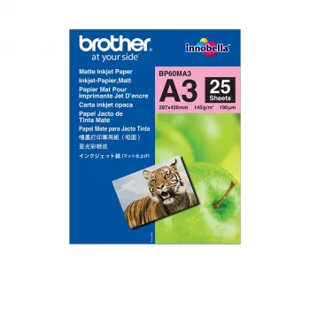 Brother BP60MA3 printerpapier A3 (297x420 mm) mat 25 vel wit
