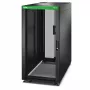 APC Easy Rack ER6402 24U 19" netwerkkast, dak, zijpanelen, wielen, poten, 4 beugels, zonder bodem, 600 x 1000 mm (b x d), zwart