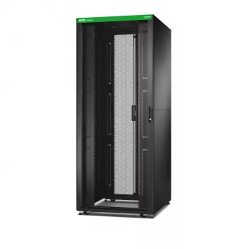 APC Easy Rack, 42U, zwart, met dak, wielen, voeten, 4 beugels en zijwanden, zonder bodem, 1991H x 800W x 1000D mm