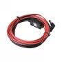 Brother PA-CD-600WR voedingsadapter/omvormer auto zwart, rood