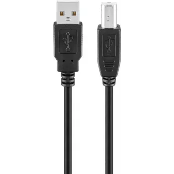USB 2.0 Hi-Speed-kabel Goobay 93598 5 m zwart