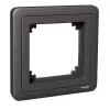 Schneider Electric Exxact enkelvoudig frame met adapter 7, antraciet