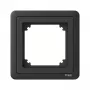 Schneider Electric Exxact enkelvoudig frame met adapter 7, antraciet