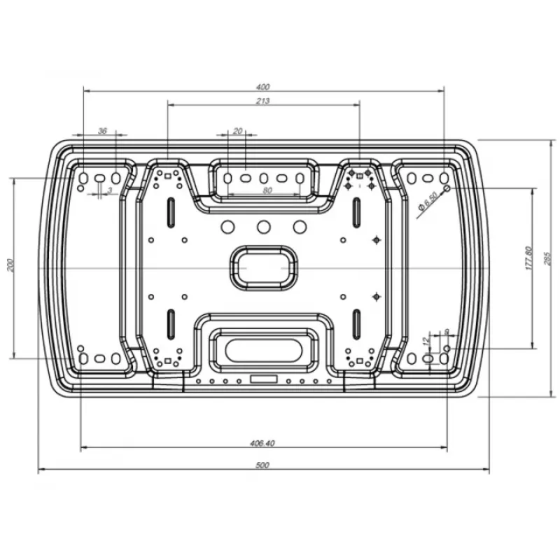 Beugel Multibrackets M VESA Super slank Tilt & Turn