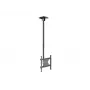 Multibrackets M Public Ceilingmount Medium Single plafondbeugel, 81,3–116,8 cm (32–46 inch), max. 70 kg, VESA 100x100 tot 400x400, kanteling -5 tot +15°, zwart