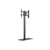 Displaystandaard Multibrackets M 180 Single zwart met bodemplaat