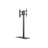 Displaystandaard Multibrackets M 180 Single zwart met bodemplaat