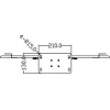 Displaystandaard Multibrackets M 180 Single zwart met bodemplaat