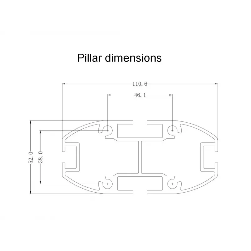 Displaystandaard Multibrackets M 180 Single zwart met bodemplaat