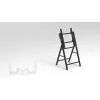 Multibrackets M Tilt and Roll Easel zwart maximaal gewicht 50 kg