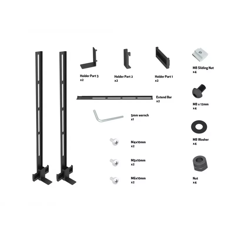 Soundbar-beugel Multibrackets M Pro Series maximale draagkracht 5 kg