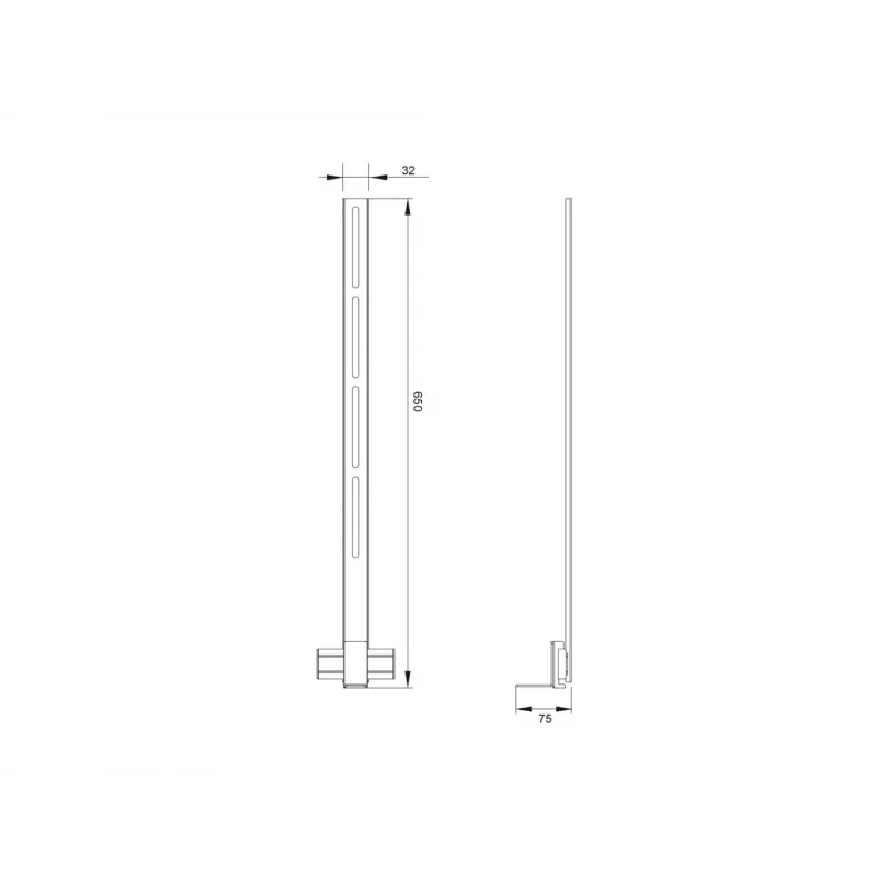 Soundbar-beugel Multibrackets M Pro Series maximale draagkracht 5 kg