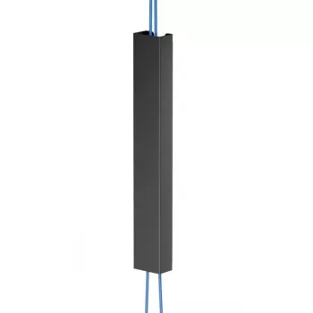 Kabelgoot Neomounts ADS06-123BL magnetisch zwart voor zit-/statafel frames, meerdere kabels