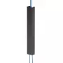 Kabelgoot Neomounts ADS06-123BL magnetisch zwart voor zit-/statafel frames, meerdere kabels