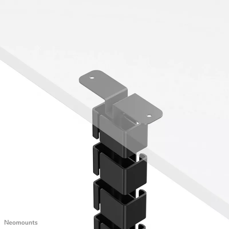 Kabelspiraal-organizer Neomounts ADS06-130BL geschroefd, zwart, 130 mm segmenten