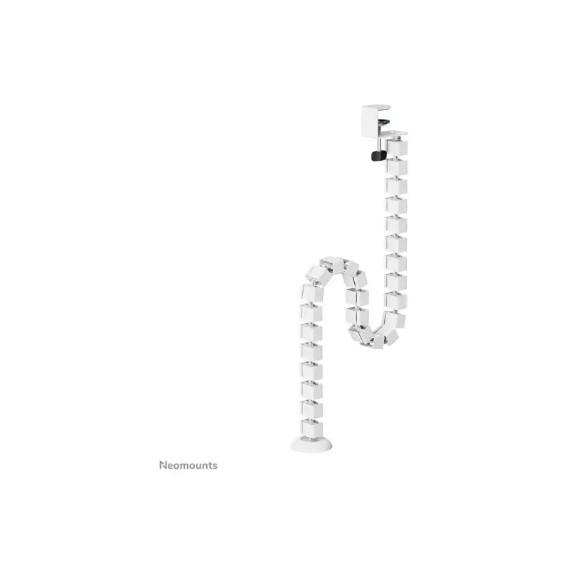 Kabelgoot met klembevestiging Neomounts ADS06-131WH, universele witte kabelorganizer