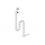 Kabelgoot met klembevestiging Neomounts ADS06-131WH, universele witte kabelorganizer