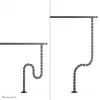 Kabelwervelkolom-organizer Neomounts ADS06-132BL magneetbevestiging, zwart, flexibel gesegmenteerd kabelmanagement