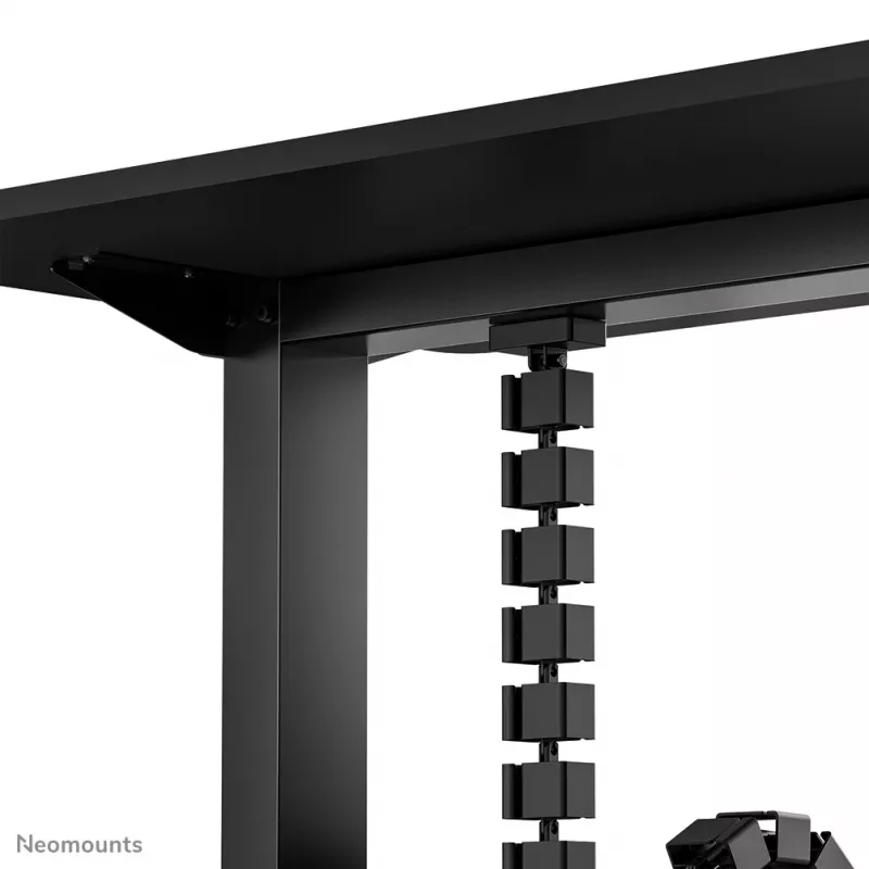 Kabelwervelkolom-organizer Neomounts ADS06-132BL magneetbevestiging, zwart, flexibel gesegmenteerd kabelmanagement