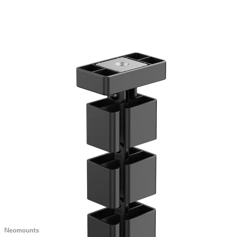Kabelwervelkolom-organizer Neomounts ADS06-132BL magneetbevestiging, zwart, flexibel gesegmenteerd kabelmanagement