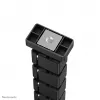 Kabelwervelkolom-organizer Neomounts ADS06-132BL magneetbevestiging, zwart, flexibel gesegmenteerd kabelmanagement