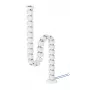Kabelgoot-organizer Neomounts ADS06-132WH magneetbevestiging wit modulair kabelmanagementsysteem