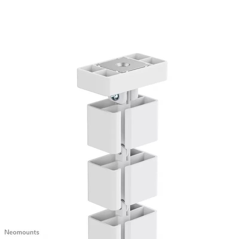 Kabelgoot-organizer Neomounts ADS06-132WH magneetbevestiging wit modulair kabelmanagementsysteem