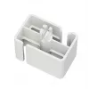 Kabelgoot-organizer Neomounts ADS06-132WH magneetbevestiging wit modulair kabelmanagementsysteem