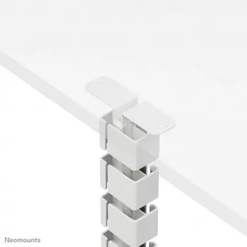 Kabelgoot Neomounts ADS06-133WH magnetisch wit, geschroefd voor zit-/statafel frames