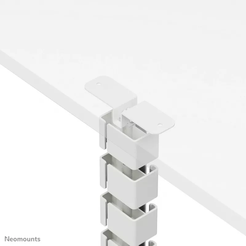 Kabelgoot Neomounts ADS06-133WH magnetisch wit, geschroefd voor zit-/statafel frames