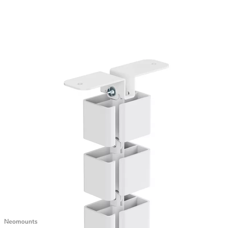 Kabelgoot Neomounts ADS06-133WH magnetisch wit, geschroefd voor zit-/statafel frames