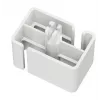 Kabelgoot Neomounts ADS06-133WH magnetisch wit, geschroefd voor zit-/statafel frames