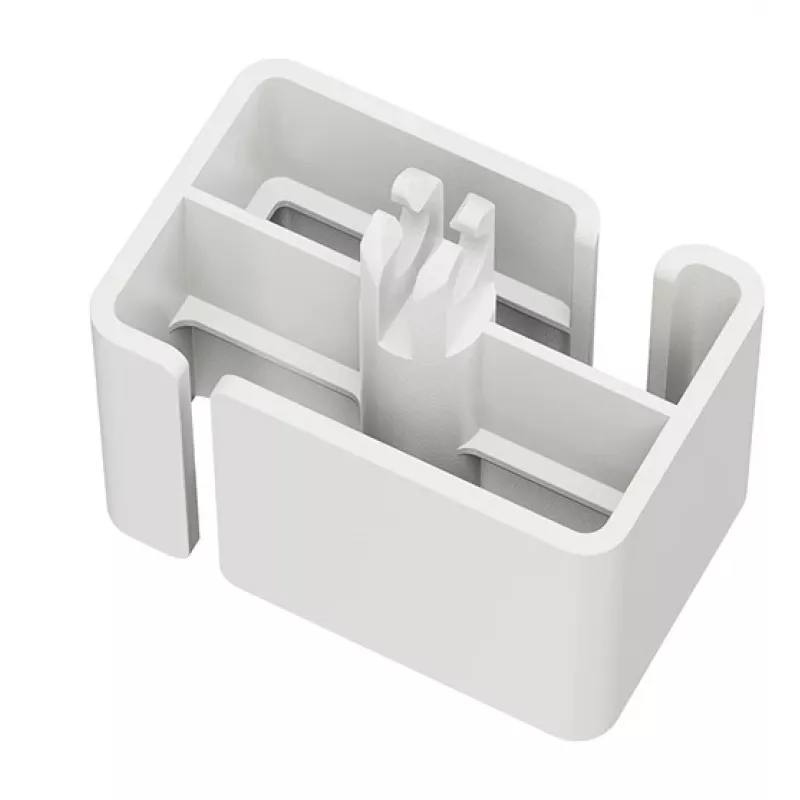 Kabelgoot Neomounts ADS06-133WH magnetisch wit, geschroefd voor zit-/statafel frames
