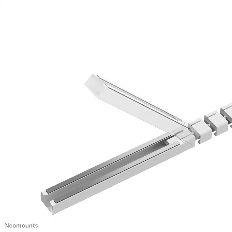 Kabelgoot Neomounts ADS06-133WH magnetisch wit, geschroefd voor zit-/statafel frames
