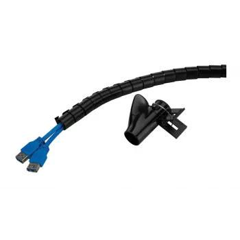 Kabelhoes Neomounts ADS06-141BL Ø20 mm zwart voor kabelmanagement