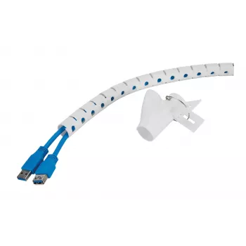 Kabelhoes Neomounts ADS06-141WH, kabelmanagementslang Ø20 mm, wit