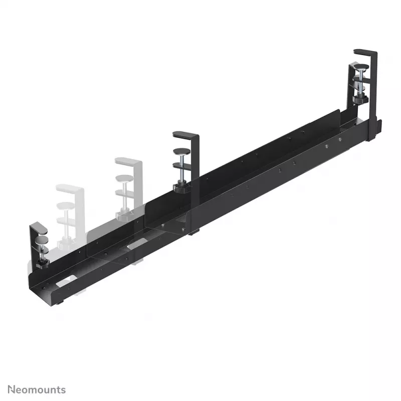 Kabelgoot Neomounts ADS07-120BL klembare universele, 120 mm breedte, zwart