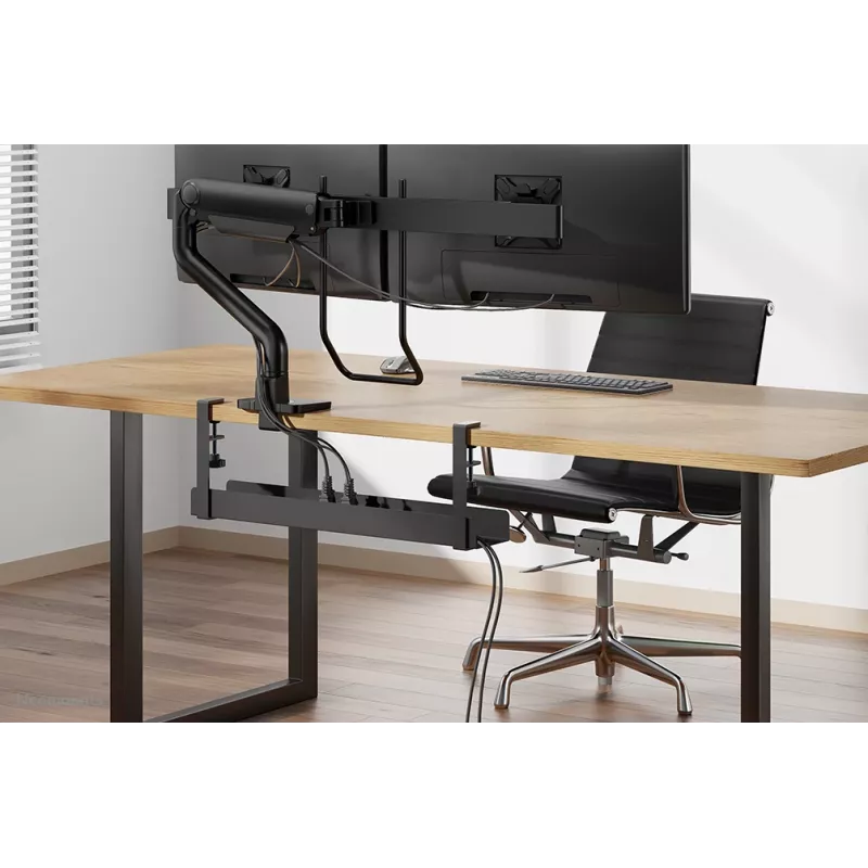 Kabelgoot Neomounts ADS07-121BL klemdesign universeel zwart