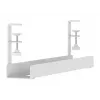 Kabelgoot Neomounts ADS07-121WH klemdesign, universele montage, wit