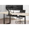 Kabelgoot Neomounts ADS07-122BL geschroefd universeel zwart, wand-/rackmontage