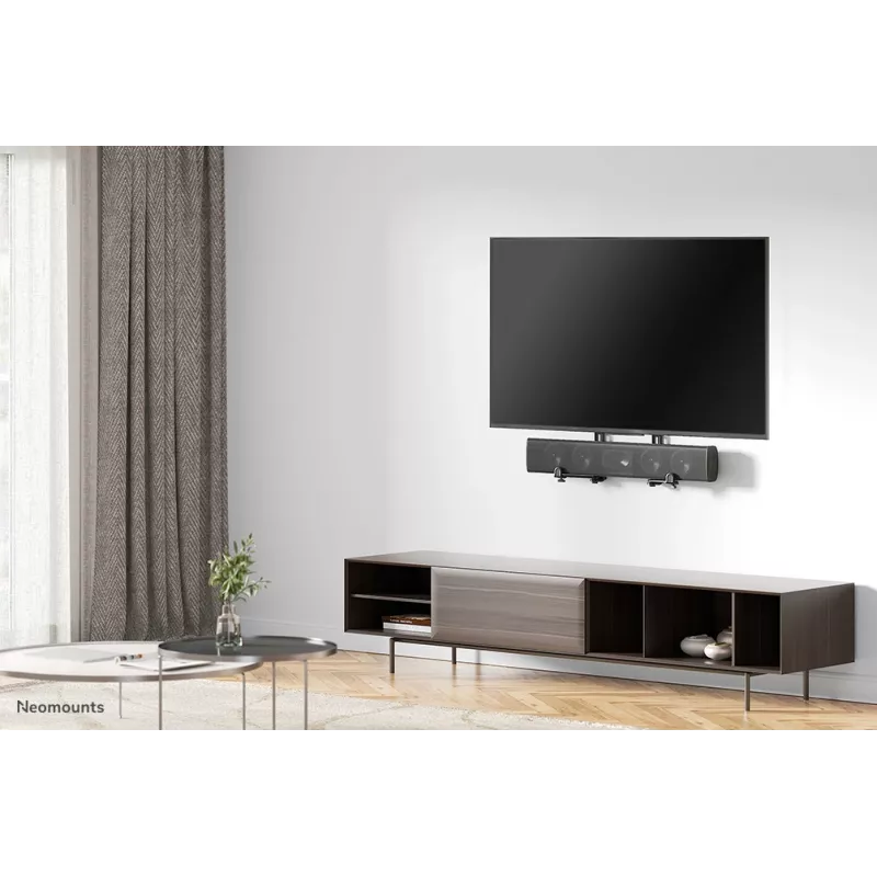 Neomounts AWL29-650BL1 beugel voor videobar/soundbar VESA - max. 15 kg - universeel